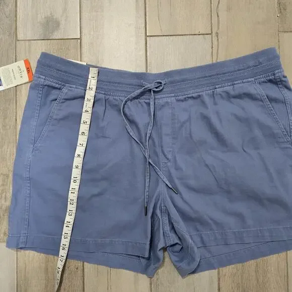 Orvis Womens Shorts Size 2XL Light Blue Comfort Waistband Drawstring with Tag - Picture 4 of 7
